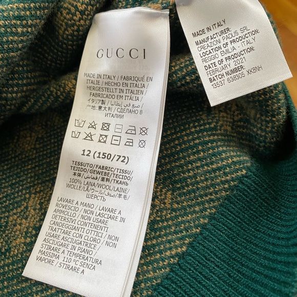Gucci unisex crew neck sweater brand new with tags - Picture 6 of 9